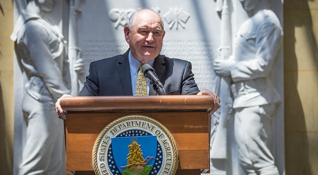 U.S. Secretary of Agriculture Sonny Perdue. (U.S. Department of Agriculture, Flickr/Creative Commons)