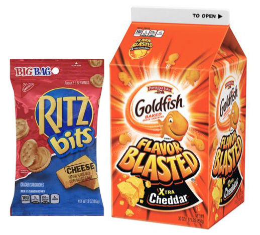 Ritz and Goldfish crackers recall