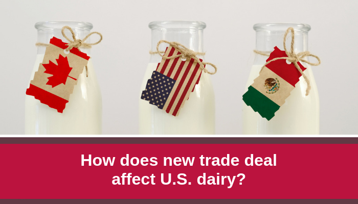 How does the new trade deal affect U.S. Dairy_