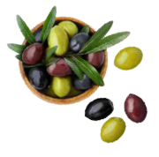 photo of olives in a bowl