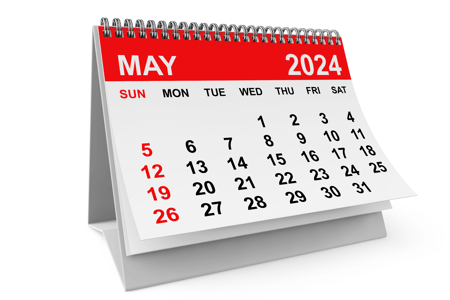 May calendar