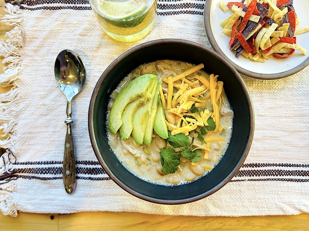Slow-Cooker White Chicken Chili