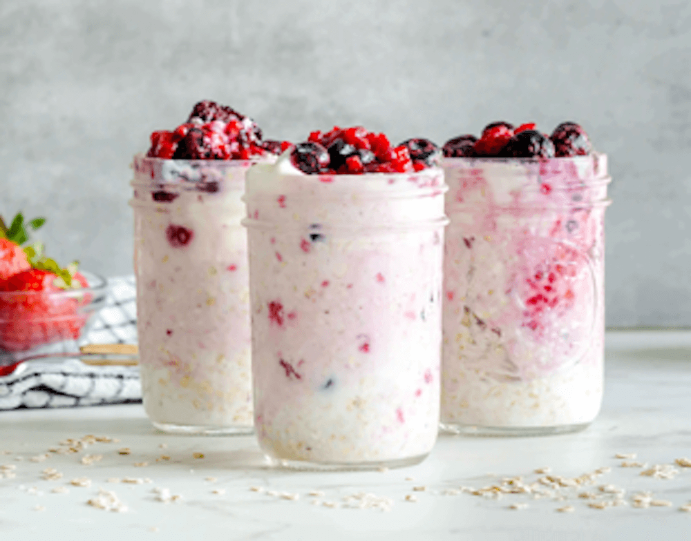 Berry Overnight Oats