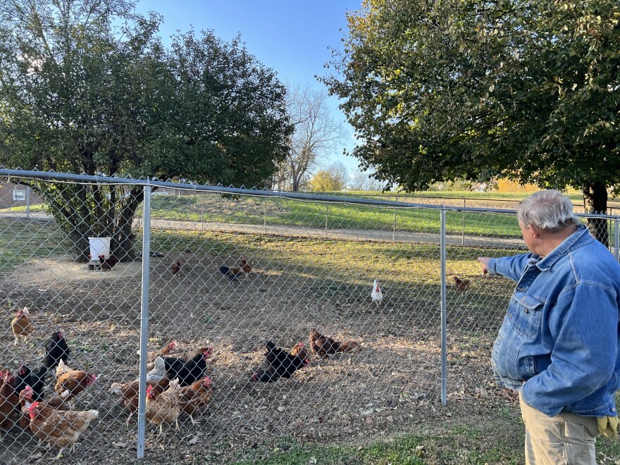 Manager of the Jefferson Street Oasis Community Garden, Terry Fredrich, grew up on a farm in Northwest Ohio where he consumed raw milk fresh each day. He said it has been years since he has tried raw milk.