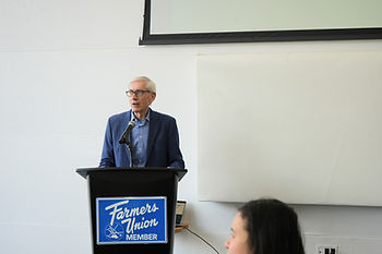 Governor Tony Evers welcomed Wisconsin Farmers Union members to Madison on January 14, 2026 for the organization’s annual Farm & Rural Lobby Day. 