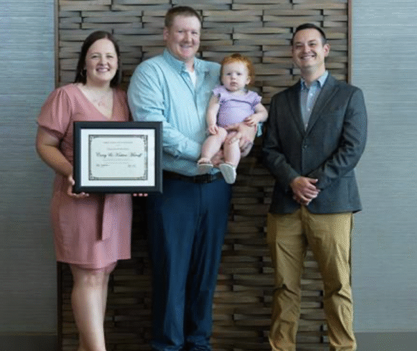 Corey and Kristen Metcalf Receive National Young Jersey Breeder Award
