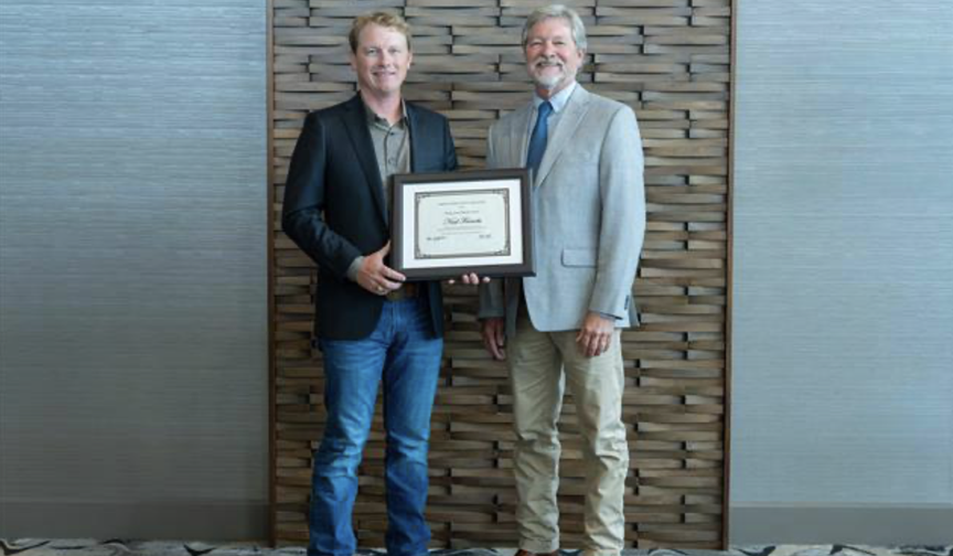 Neal Frerichs Receives National Young Jersey Breeder Award