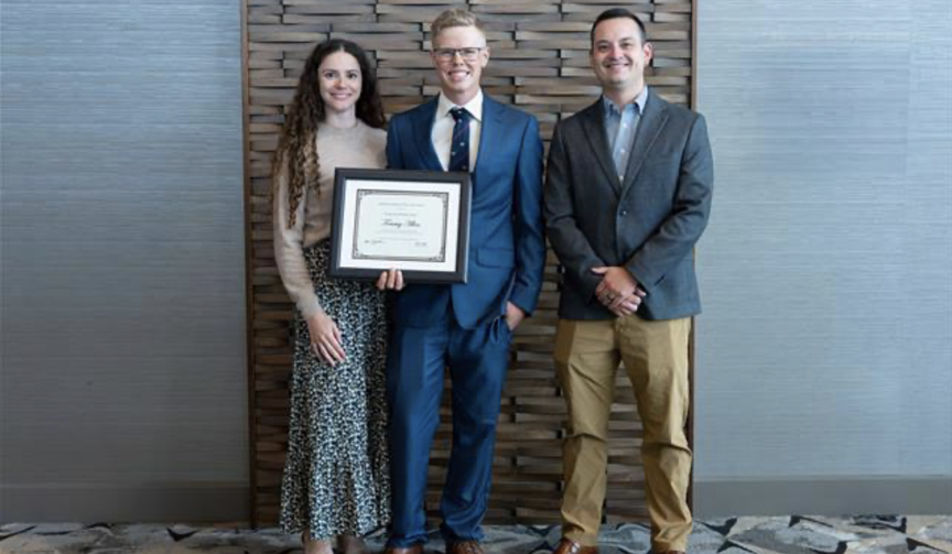 Tommy Allen Received National Young Jersey Breeder Award