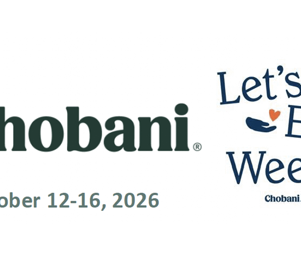Chobani’s Let’s Eat Week Mobilizes 150+ Partners